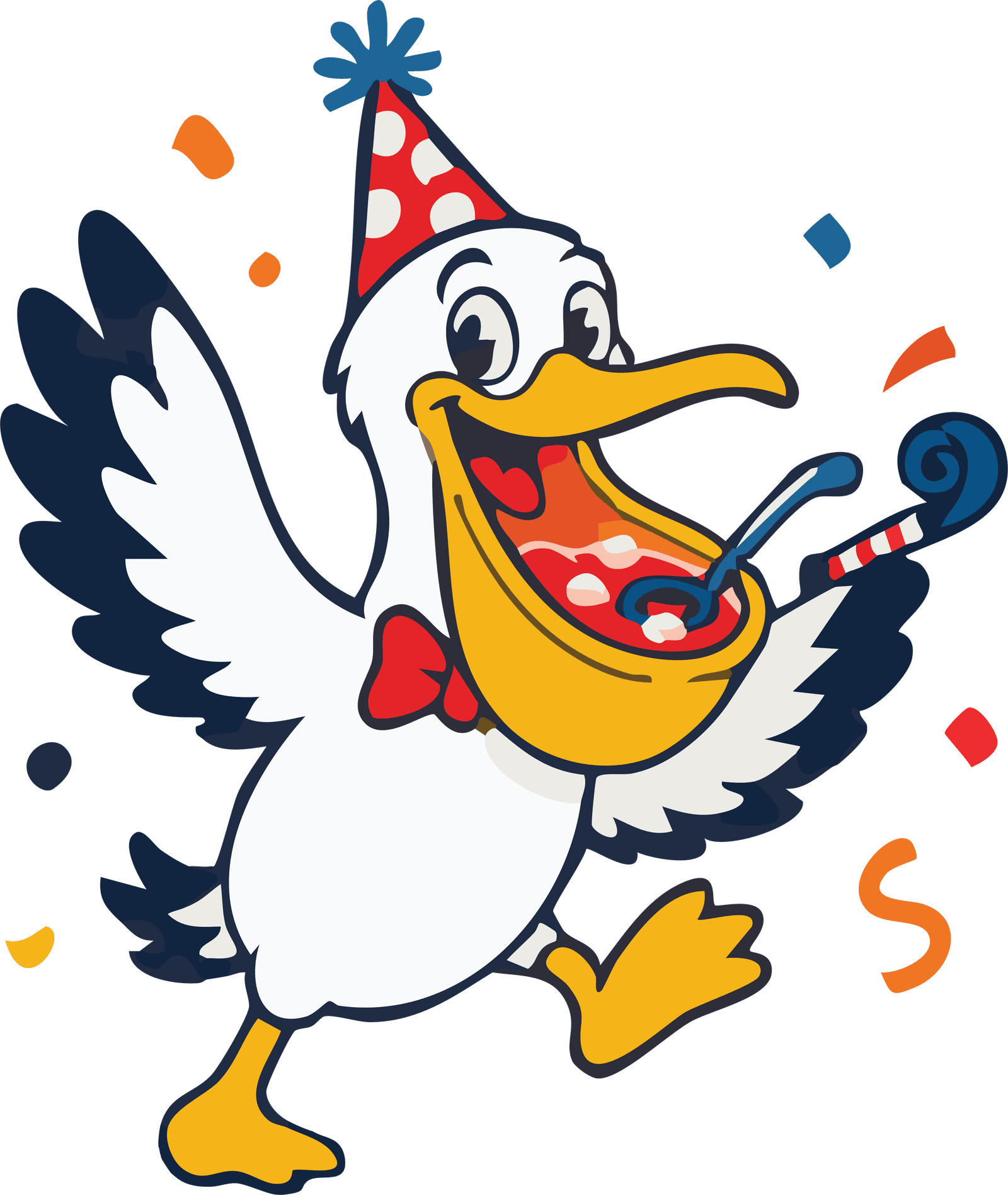 Perry the Party Pelican